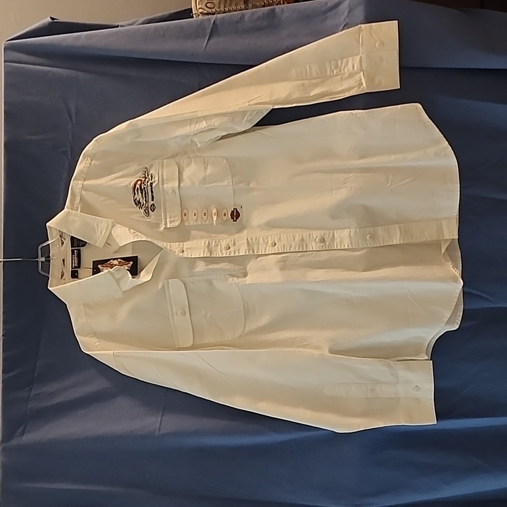New with tags Men's Harley long sleeve shirt